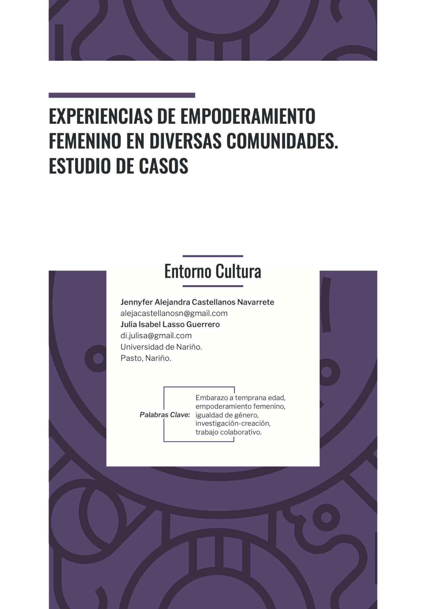 Experiencias de empoderamiento femenino en diversas comunidades