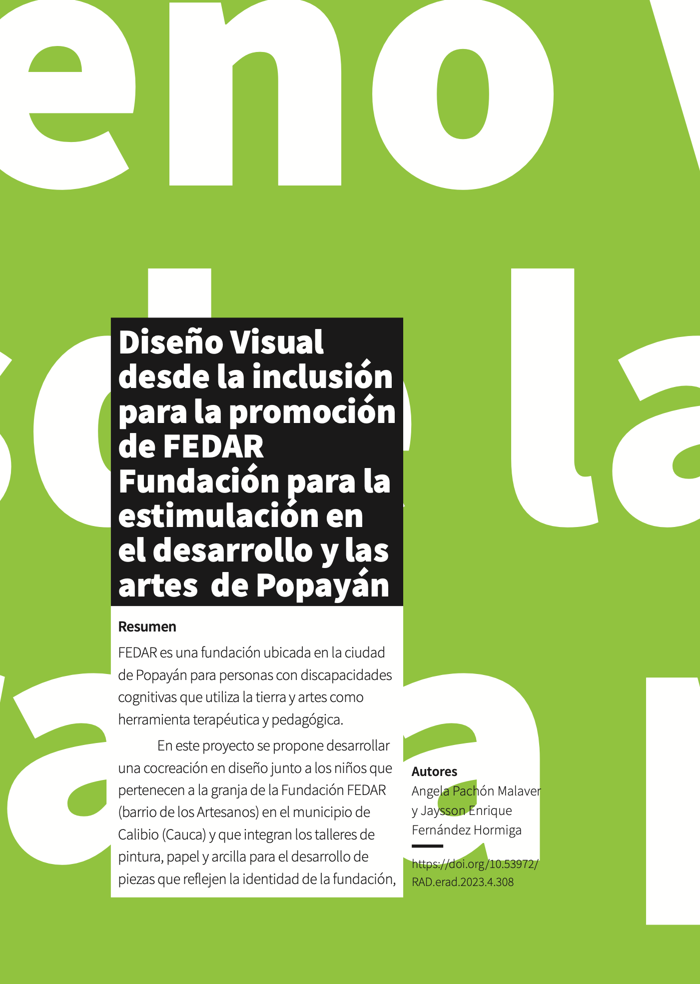 Diseño Visual desde la inclusión