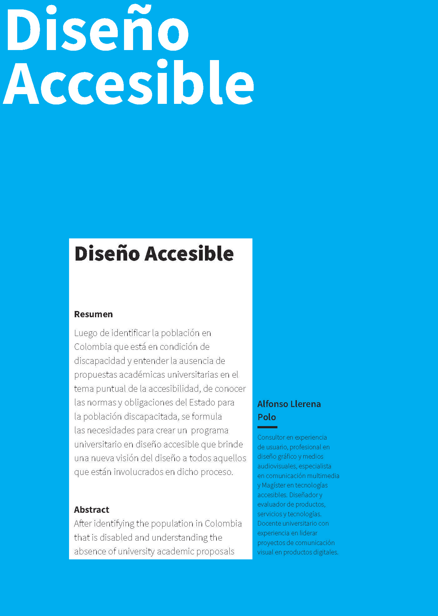 Diseño Accesible