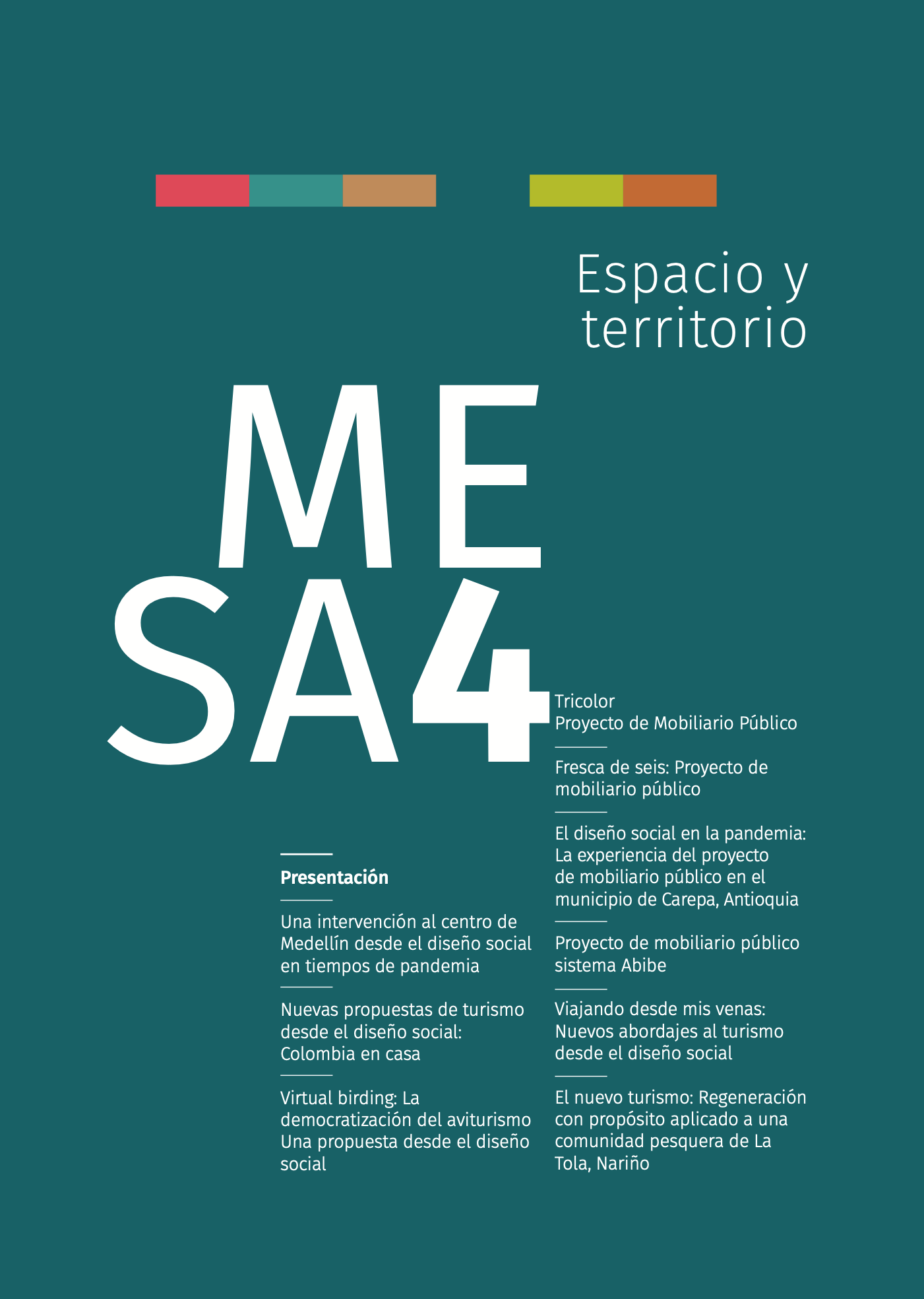 MESA Espacio y Territorio