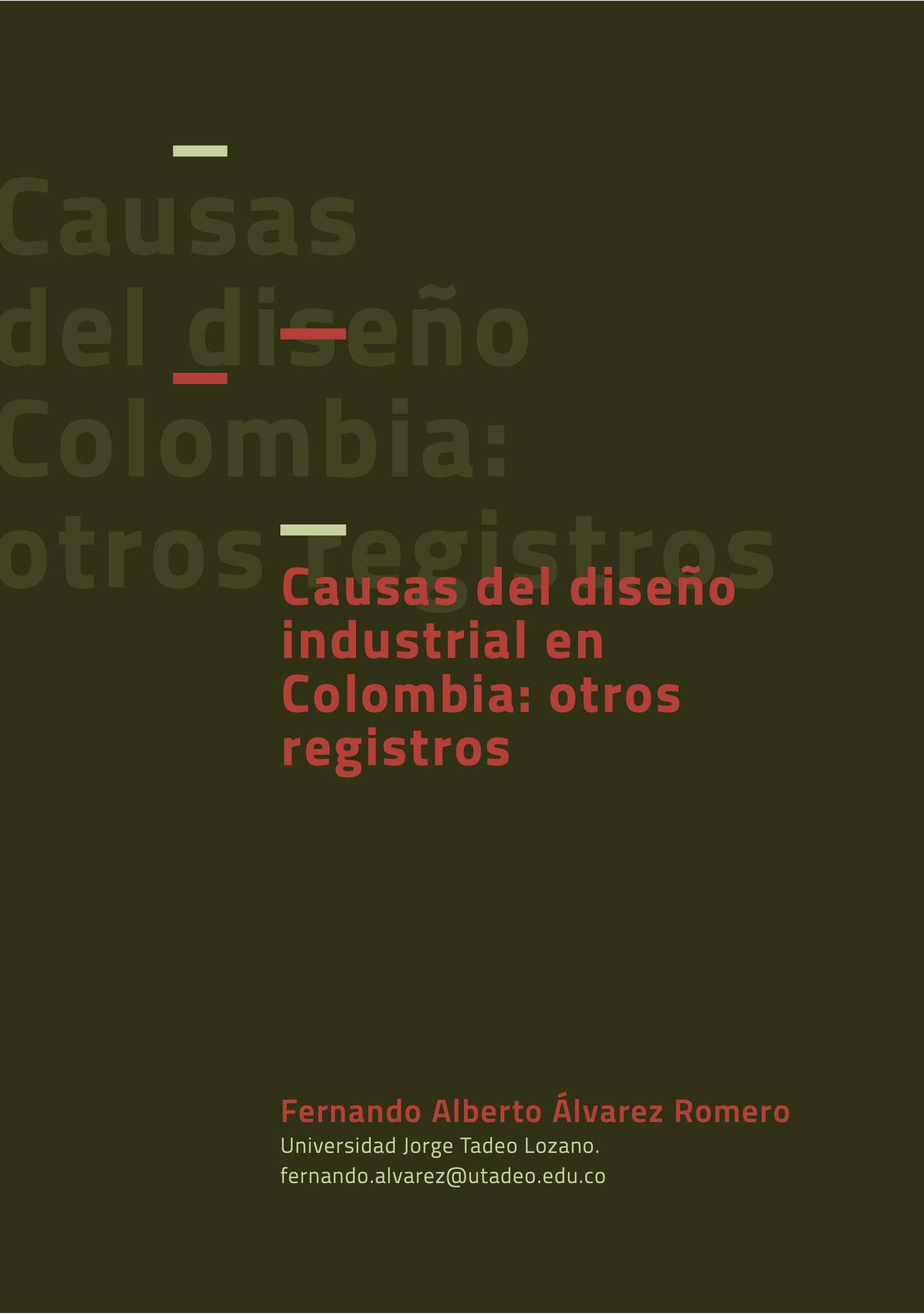 Causas del diseño industrial en Colombia