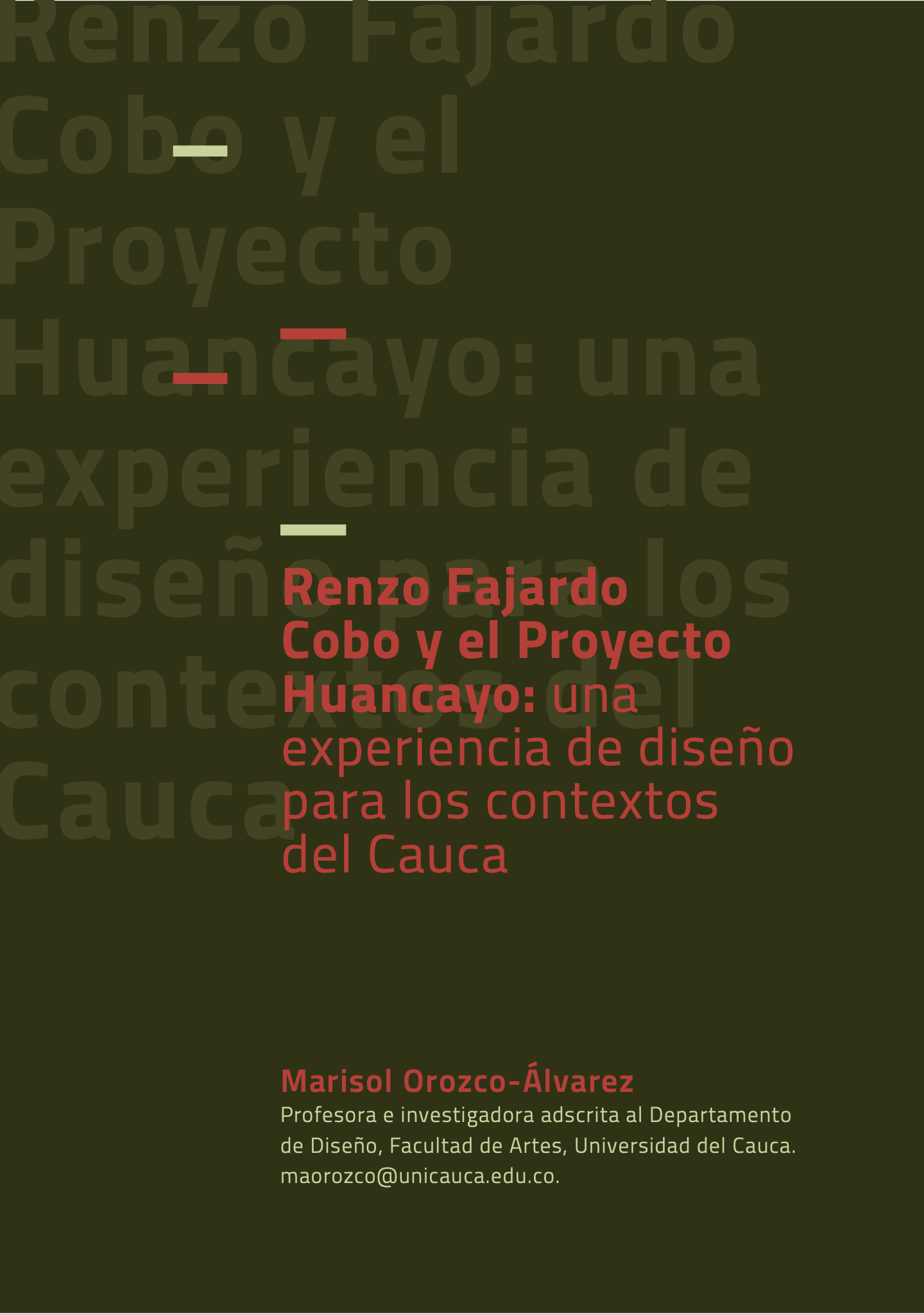 Renzo Fajardo Cobo y el Proyecto Huancayo